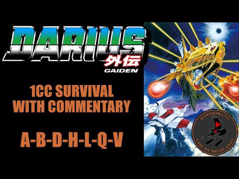 Darius Gaiden #01: 1CC Survival Gameplay with Commentary (ABDHLQV)