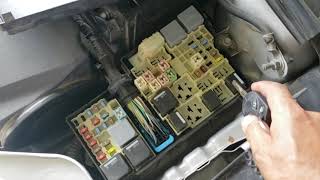 2012 -2018 Ford focus Horn not working easy fix -Horn Relay Location