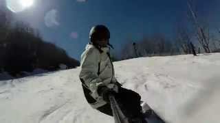 preview picture of video 'Snowboarding @ Hunter Mountain w/ GoPro Hero 3+ Silver Edition'