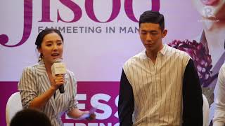 Ji Soo on what he feels about the Philippines, and his favorite Filipino food