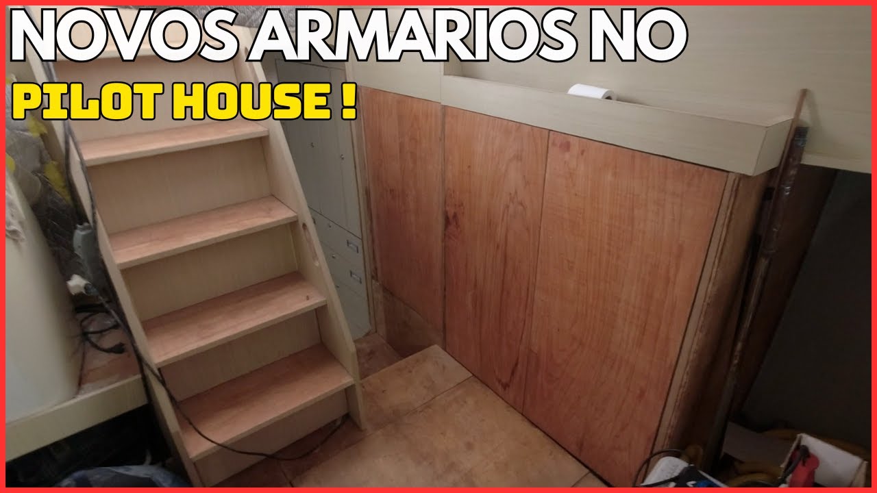 FINALLY STARTING the Pilot House cabinets T1.ep162