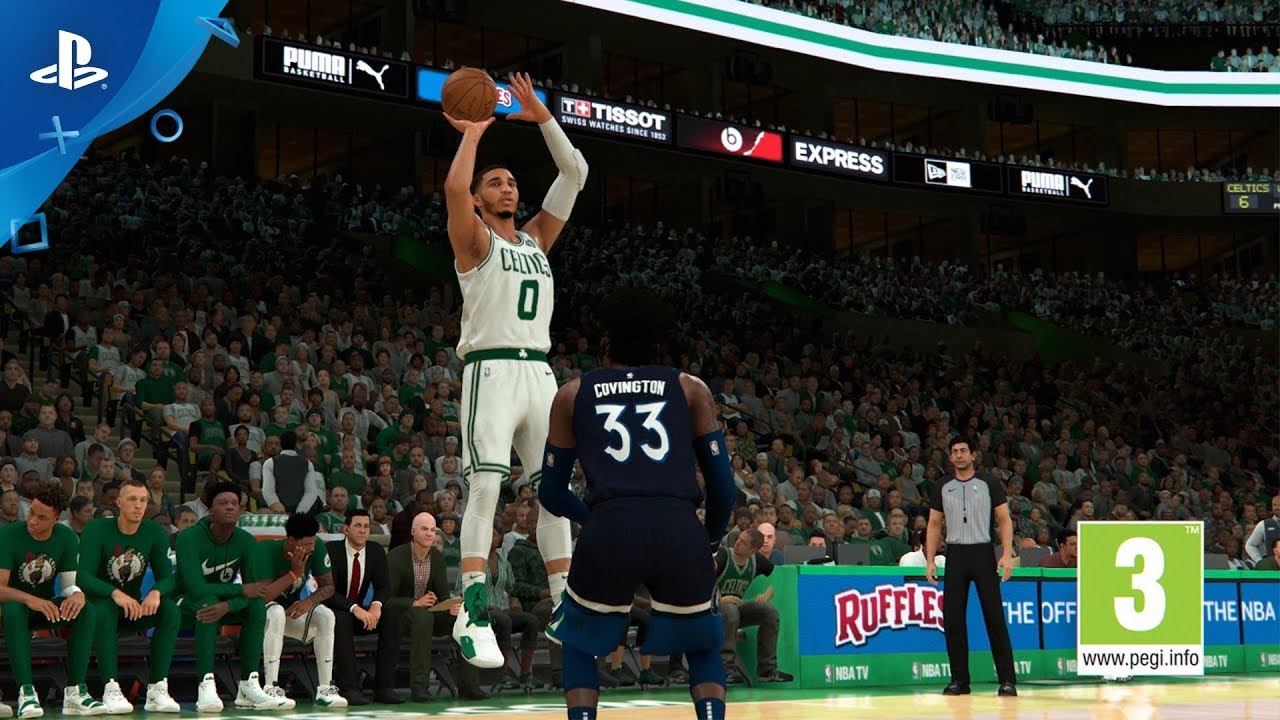 Гра NBA 2K20 для PS4 (Blu-ray диск) ENG Б/В