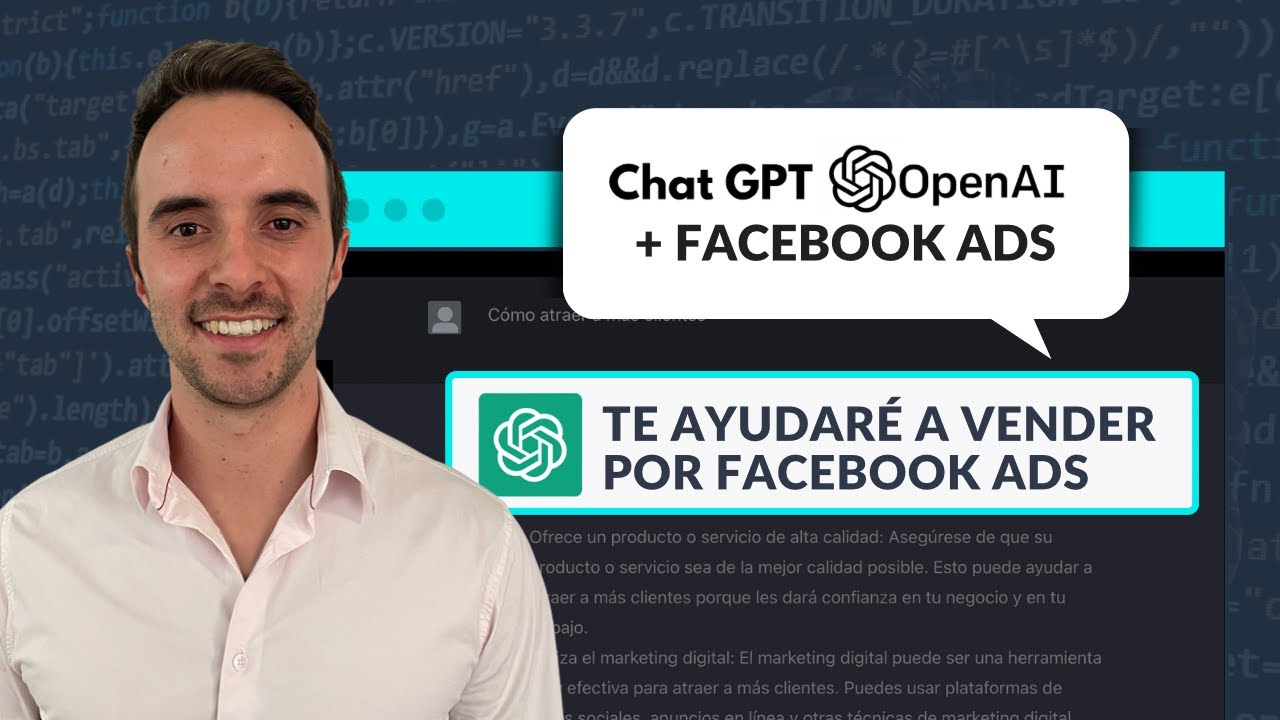 🔥 Chat GPT y FACEBOOK ADS: 7 TRUCOS para usar la Inteligencia Artificial para VENDER MÁS