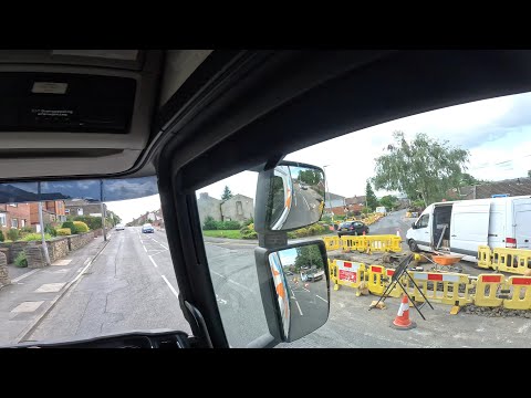POV DRIVE SCANIA R450 OSSETT WAKEFIELD TRUCKDRIVER UK #104 ASMR
