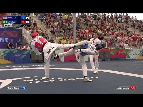 205 R32 MEN -80KG USA NICKOLAS Carl alan  BRA RODRIGUES FERNAND Henrique marques