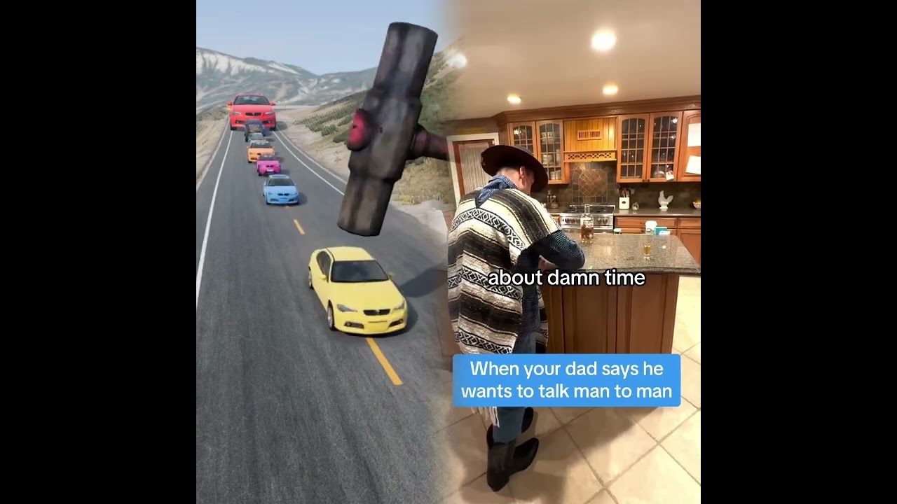 Spaghetti Western Face Off With Dad #tiktokuni #fypシ゚viral #pov #foryoupage #fypツ