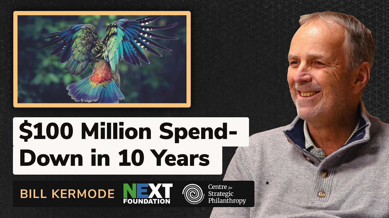 Strategic Philanthropy in New Zealand - Bill Kermode (NEXT Foundation / CSPNZ)