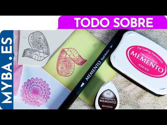 Vídeo relacionado con Tsukineko Tinta Memento Color Niebla londinense translúcida 95x65mm. Almohadilla