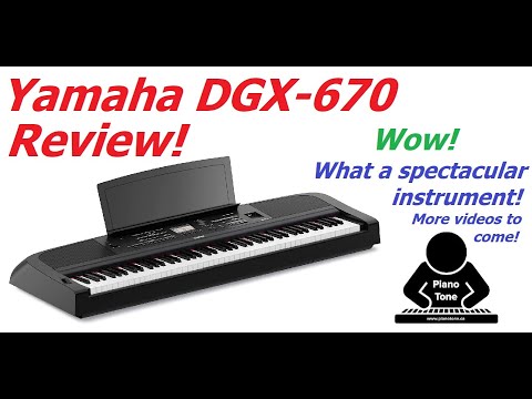 Yamaha DGX-670 Review