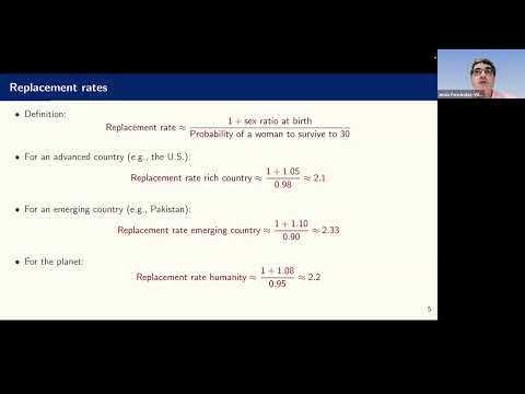 Professor Jesus Fernandez-Villaverde  - The Demographic Future of Humanity - October 23, 2025