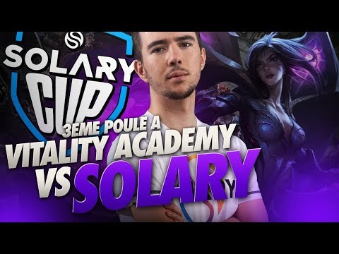 VITALITY ACADEMY VS SOLARY - SOLARY CUP - 3EME PLACE POULE A