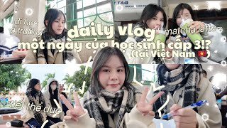 DAILY VLOG || MỘT NGÀY CỦA HỌC SINH CẤP 3 TẠI VIỆT NAM✨đi chơi sau giờ học, cày phim, edit, học bài