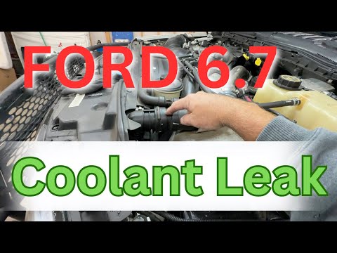 Common Ford 6.7 Diesel Coolant Leak - Easy Fix