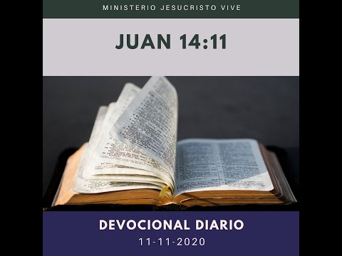 Devocional diario: Juan 14:11