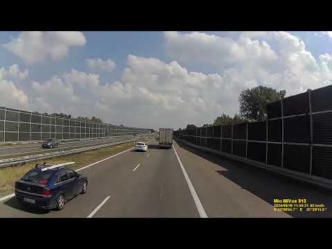 Polska. Autostrada A2-S2 (POW)-Autostrada A2 od wjazdu z DK50 do DK2 DK92 Kałuszyn