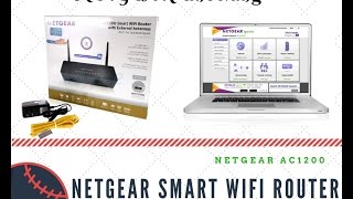 Netgear R6220 AC 1200 Smart WiFi Router  Unboxing