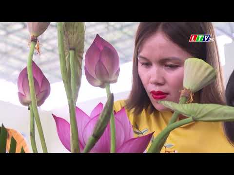 Ấn tượng hội thi cắm hoa do LĐLĐ tỉnh Lai Châu