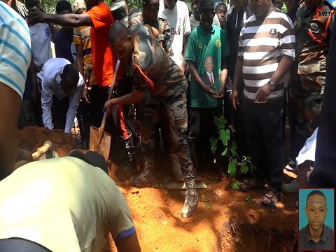 MKUU WA UTAWALA WA KVZ LT.COL JUMA HUSSEIN ALI AMEONGOZA MAZISHI YA PTE IBRAHIM HAJI HASSAN