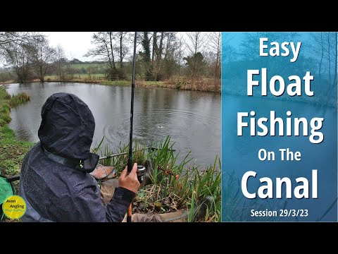 Canal Waggler Fishing - Easy Float Fishing - Rain, Roach, Boats & Frustration - 29/3/23 (Video 395)