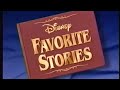 Disney S Favorite Stories Vhs Promos 1994 1996