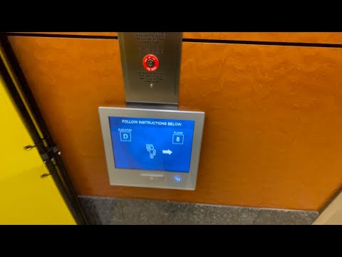 Mod in progress! Awesome Otis (fmr Montgomery) traction elevators at Centerpoint office park Kent WA