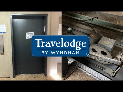 Sketchy United States Hydraulic Elevator - Travelodge - Sacramento, CA