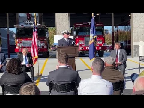 Watch Now: Chief Fritz speaks at new Auburn Fire Dept. firehouse unveiling