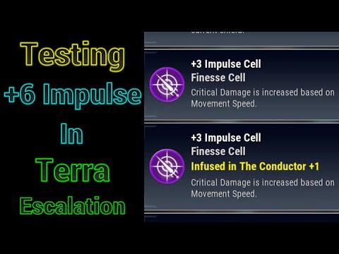 New +6 Impulse Cell Build For War Pike, Testing In Terra Escalation - Dauntless Season 4
