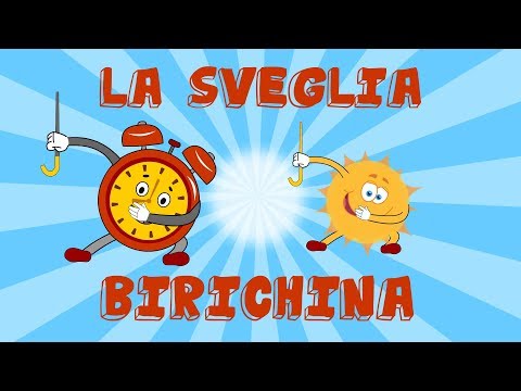 LA SVEGLIA BIRICHINA | Canzoni per bambini | Cartoni animati
