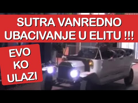Elita 9: SUTRA VANREDNO UBACIVANJE U ELITU !!! - ZVANIČNO SAOPŠTENJE - EVO KO ULAZI | Zadruga
