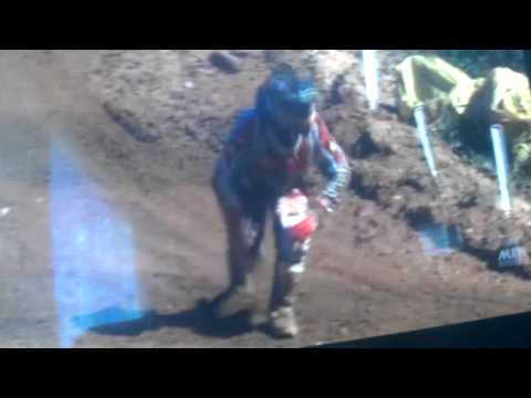Clement desalle & toni ciaroli big crash 2013
