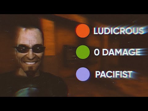 I finished Postal 2 in LUDICROUS, No Damage and Pacifist (Extreme Challenge)