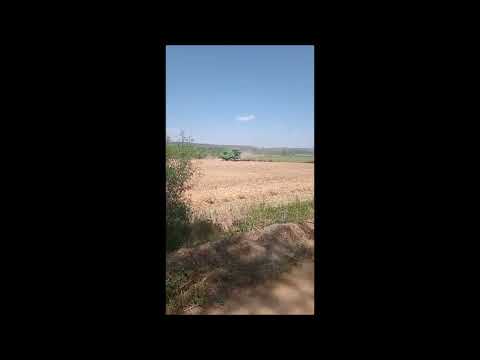 John Deere T 660 I cosechando trigo en Cubillas de Rueda provincia de León