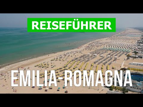 Urlaub in Emilia-Romagna, Italien | Stadt Bologna, Parma, Modena, Rimini | Drohne 4k Video