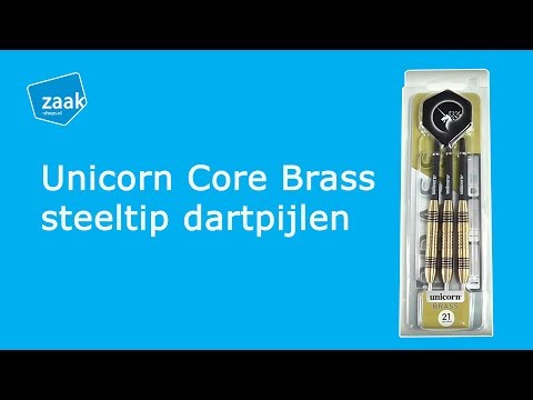 Unicorn Core Brass steeltip dartpijlen - Review