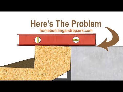 How Miscalculation Can Create Steps That Are Not Going To Be Level - Total Stair Rise Measurement