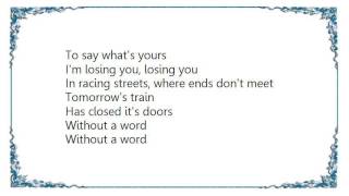 Jack Bruce - Without a Word Lyrics