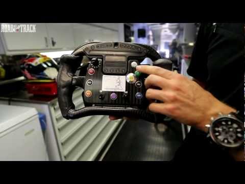 Ryan Hunter Reay on the 25 000 IndyCar Steering Wheel