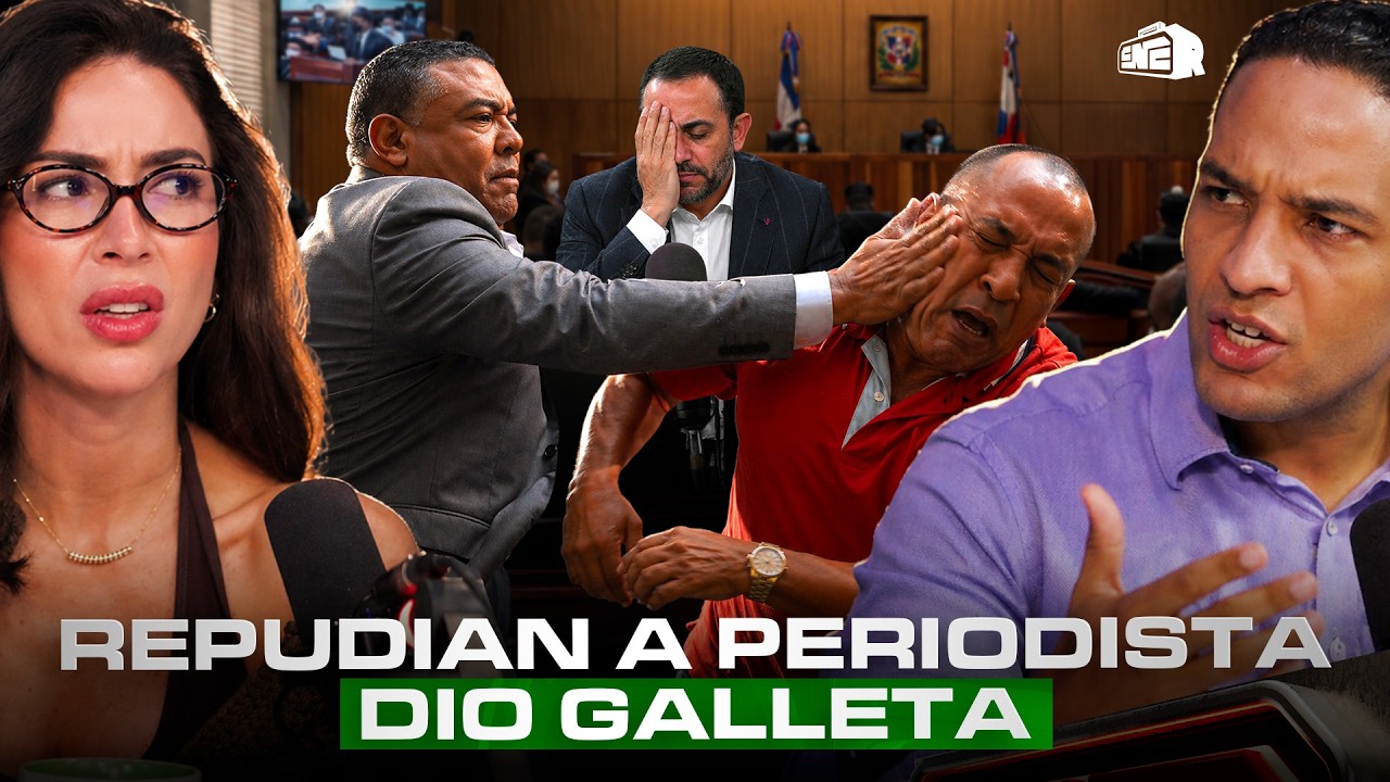 EQUIPO REPUDIA A PERIODISTA LE DIO GALLETA A VÍCTIMA DEL JET SET