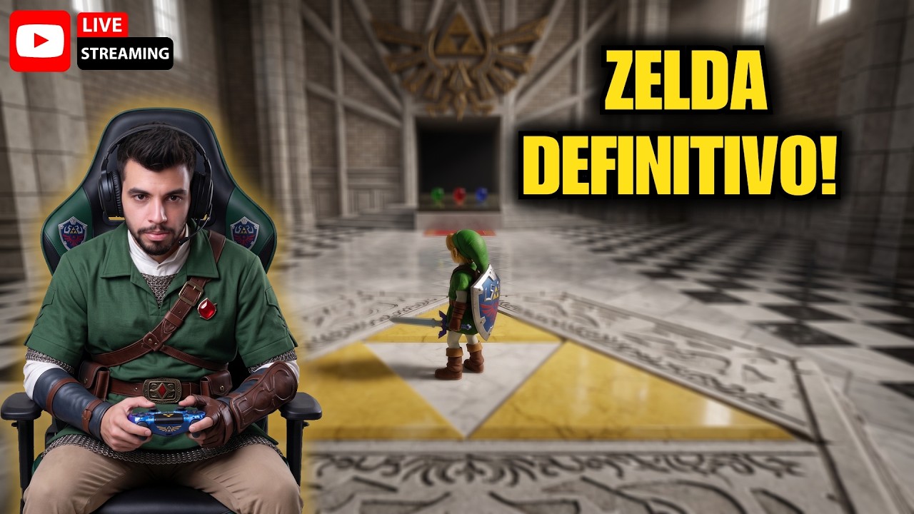 ZELDA OCARINA OF TIME RECOMP: Passo a Passo: Guia Facilitado Sem Complicação! em 60FPS! (Live)  🛡️🗡️