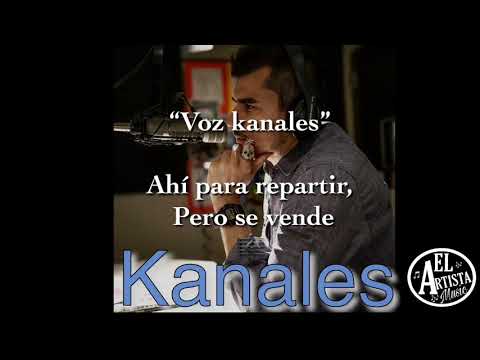 Alas de papel (letra) Kanales VIDEO LYRIC