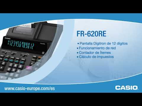 FR 620RE | Calculadoras con impresora | Calculadoras estándar | Productos | CASIO