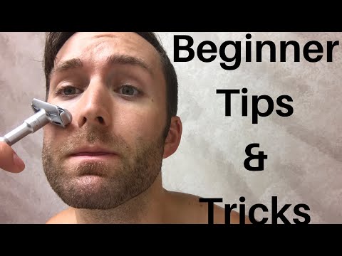 Double Edge Safety Razor Beginner Tips - Tricks - Avoid Nicks & Cuts - How To