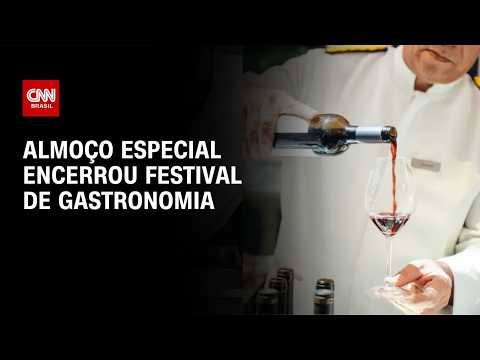 Chefs Week: Festival de gastronomia é encerrado com almoço especial | CNN PRIME TIME