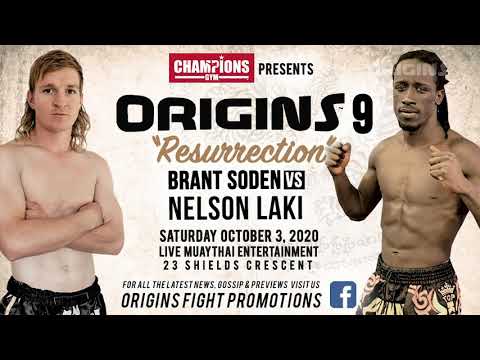 Origins 9: Nelson Laki vs Brant Soden [FULL FIGHT]