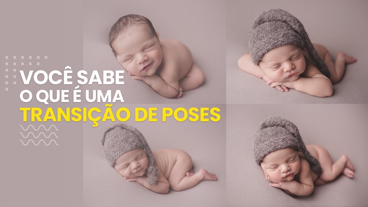 Transição de poses | Fotografia Newborn