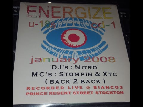 Dj Nitro Mc's Stompin & Xtc @ Energize January 2008