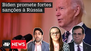 ‘Rússia sofrerá o efeito colateral da invasão’ disse Biden em discurso