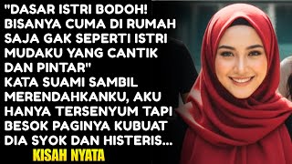 Download lagu 'DASAR ISTRI BODOH! BISANYA CUMA DI RUMAH' KATA SUAMIKU TAPI PAGINYAKUBUAT DIA SYOK DAN HISTERIS mp3