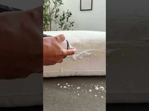 How to clean upholstery - Heavy duty foaming cleaner